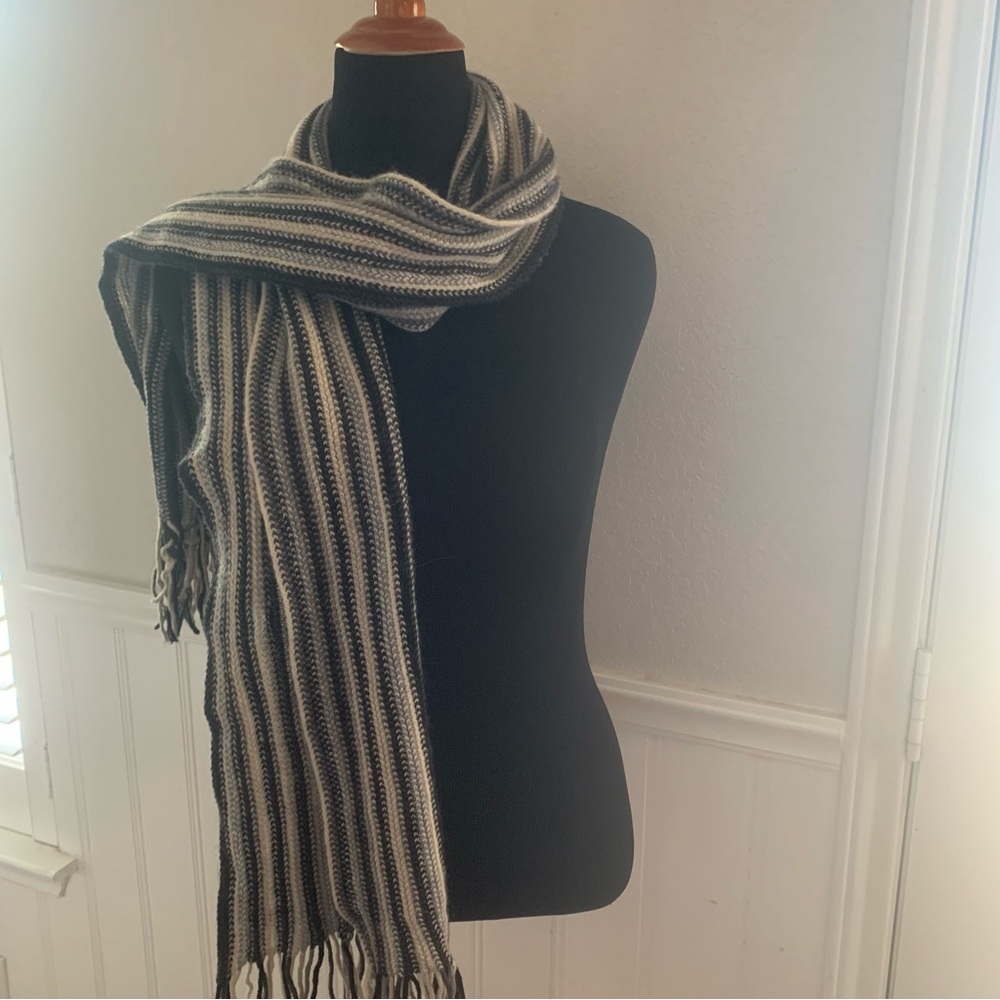 Wool 100% winter scarf